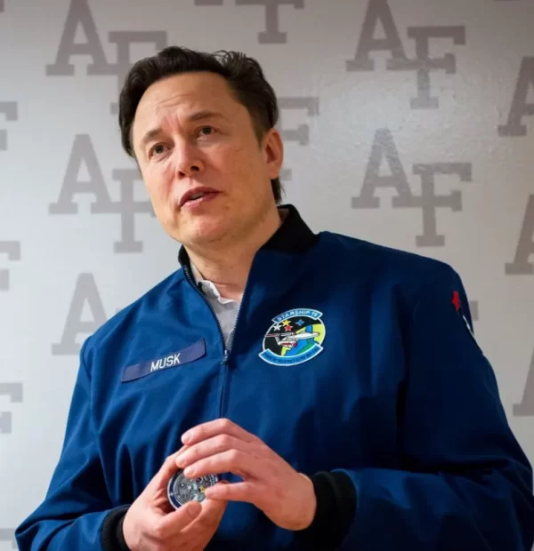 Elon Musk The Air Force Academy Jacket