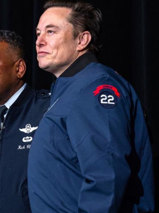 Elon Musk The Air Force Academy Jacket