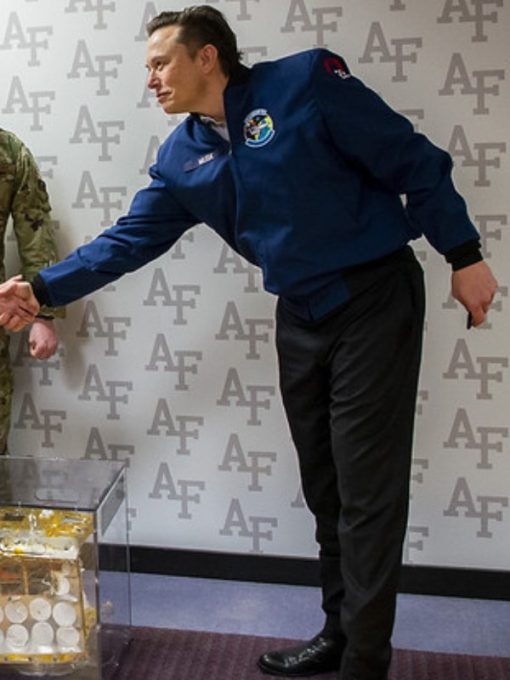 Elon Musk The Air Force Academy Jacket