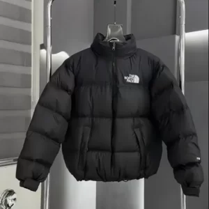 The Black North Face Puffer Jacket