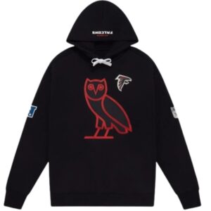 OVO x NFL Atlanta Falcons Owl Hoodie