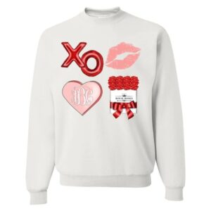 Valentine’s Day Monogrammed Crewneck Sweatshirt