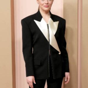 Emma Stone 2024 Oscars Coat