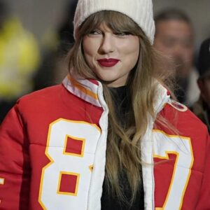 Taylor Swift Kelce 87 Puffer Jacket