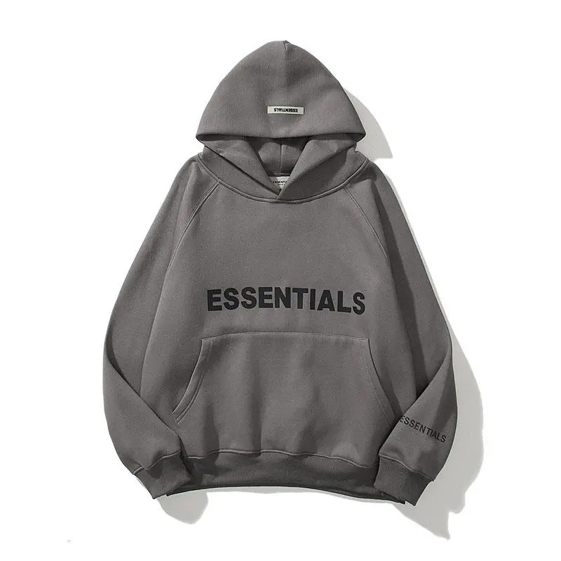 Essentials Grey Hoodie: Comfort in Every Shade