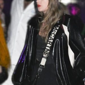 Taylor Swift Coachella 2024 Leather Jacket
