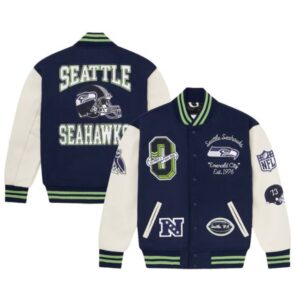 OVO x NFL College Navy Seattle Seahawks Jacket